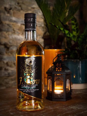 J. Gow Fading Light Chestnut cask aged rum pure single Scottish Rum