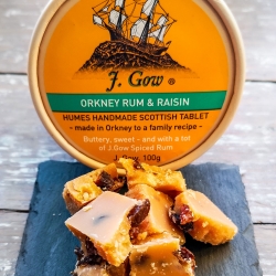 Humes J. Gow rum and raisin tablet