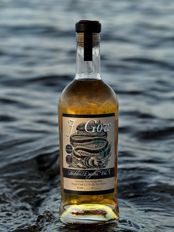 UK's first 3 year old rum J. Gow Hidden Depths Vol. 1