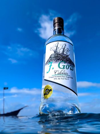 J. Gow Culverin unaged pure single Scottish rum 50% ABV